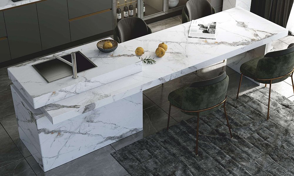 1600x3200 mm porcelain slabs by Brixen Ceramica