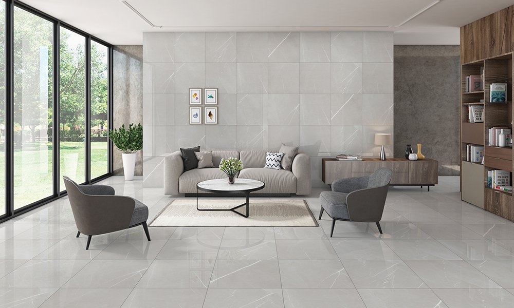 600x600 mm porcelain tiles by Brixen Ceramica