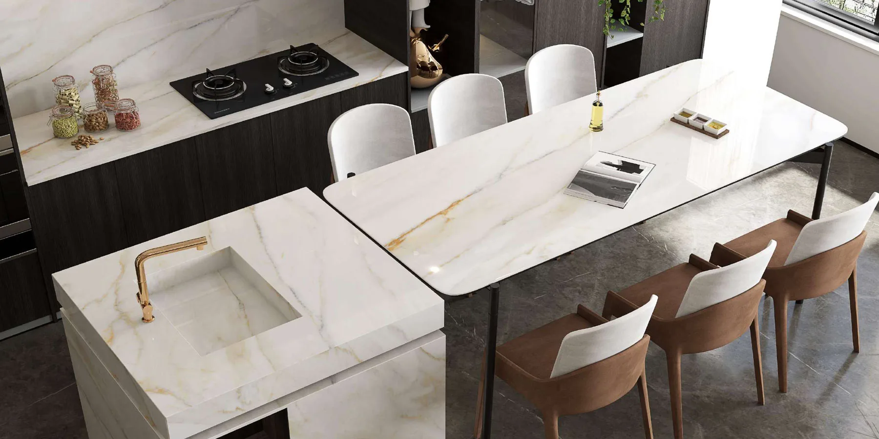 1200x2400 mm tiles by Brixen Ceramica