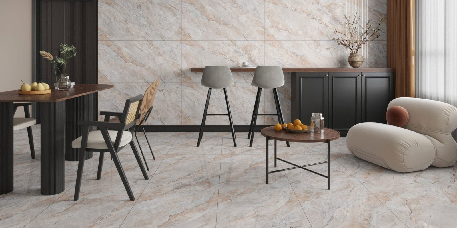 600x1200mm tiles by Brixen Ceramica