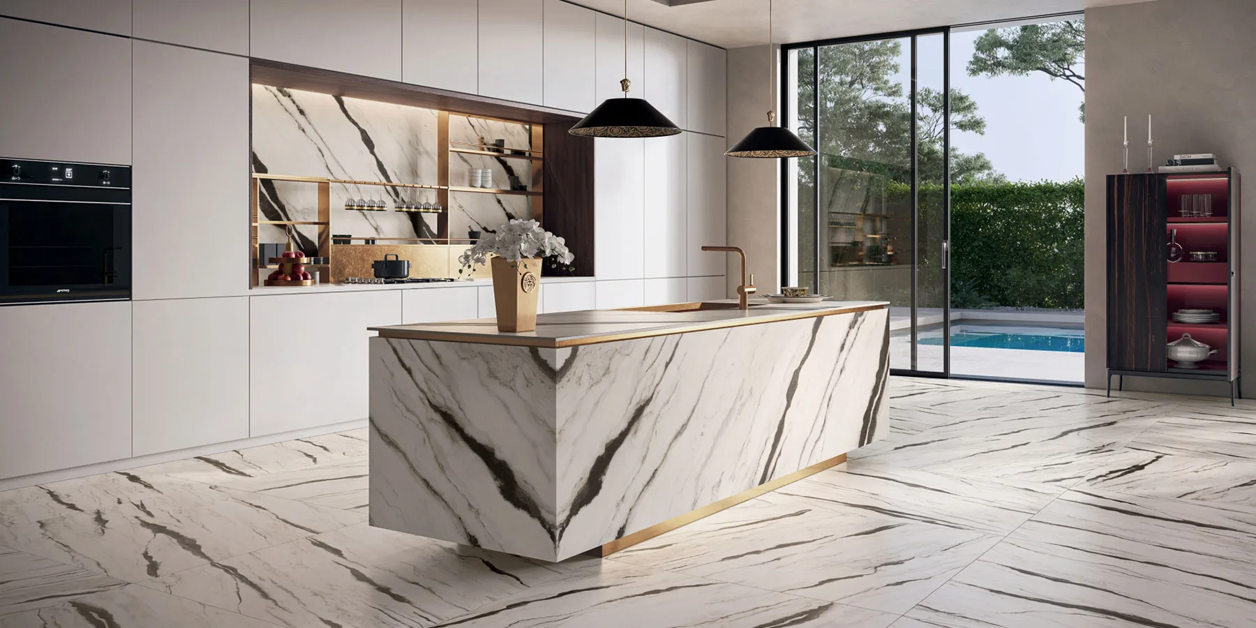 800x3000 mm tiles by Brixen Ceramica