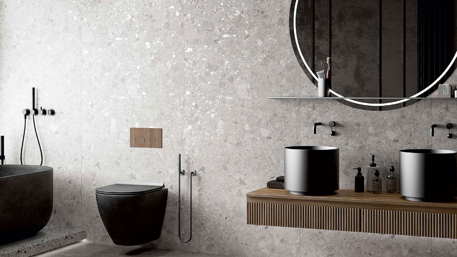 1600x3200mm tiles by Brixen Ceramica